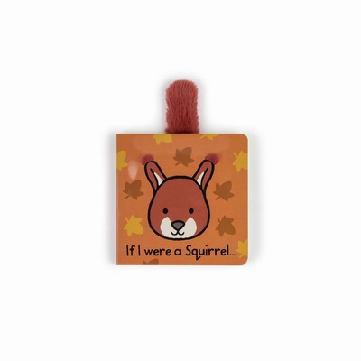 Jellycat If I Were a Squirrel Board Books USA | 71495LRKG